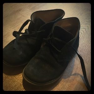 Chupetin Children’s Black Suede Booties